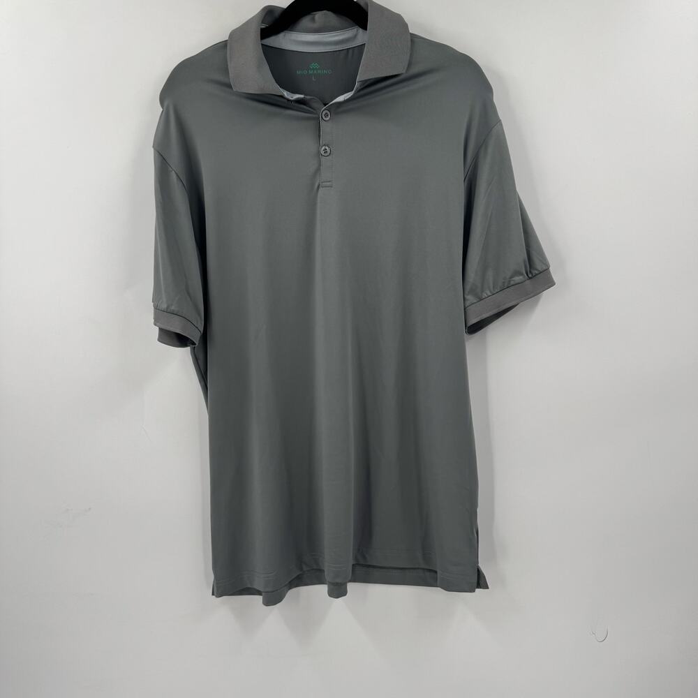 NWOT Mio Marino gray Crisp Short sleeve t - shirt